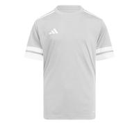 adidas Unisex niños SQUADRA25 Jersey Short Sleeve Kids, Team Light Grey/White, 9-10 Years