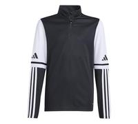 adidas Unisex niños Squadra25 Training Top Kids Sweatshirt, Black/White, 5-6 Years