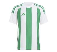 adidas Unisex niños Striped 24 Jersey Kids Shirt, White/Team Green, 9-10 Years