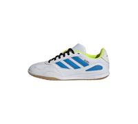 adidas Unisex niños Super Sala Competition III Indoor Football Shoes Kids, FTWR White/Lucid Ray Blue/Solar Yellow, 35 1/2 EU