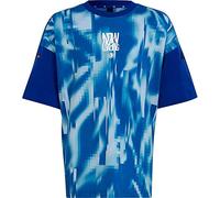 Adidas Unisex Niños T-Shirt (Short Sleeve) U Arkd3 tee, Blue Dawn/Preloved Blue/Semi Lucid Blue, HR6407, 128