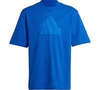 Adidas Unisex Niños T-Shirt (Short Sleeve) U Fi Logo T, Semi Lucid Blue, HR6297, 140