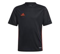 adidas Unisex niños Tabela 23 Jersey Youth Shirt, Black/Team Orange, 5-6 Years