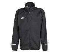 adidas Unisex niños Team Wind.Rdy Coat, Black/Reflective Silver, 13-14 Years