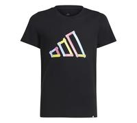 adidas Unisex niños Tech Logo Graphic T-Shirt, Black, 13-14 Years