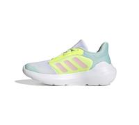 Adidas Unisex niños TENSAUR Run 3.0 Shoes Junior, FTWR White/Clear Pink/hi-Res Yellow, 38 2/3 EU