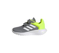 Adidas Unisex niños Tensaur Run Shoes, Grey/Cloud White/Lucid Lemon, 38 EU