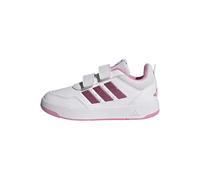 adidas Unisex niños TENSAUR Sport 3.0 Hook and Loop Shoes Kids, FTWR White/Bliss Pink/Grey Two, 33 EU