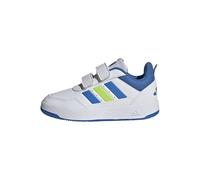 adidas Unisex niños TENSAUR Sport 3.0 Hook and Loop Shoes Kids, FTWR White/Bright Royal/Solar Slime, 38 EU