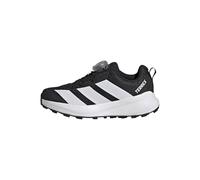 adidas Unisex niños Terrex Agravic Boa Trail Running Kids Shoes, Core Black/FTWR White/Semi Impact Orange, 36 2/3 EU