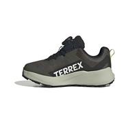 adidas Unisex niños Terrex Agravic Boa Trail Running Kids Shoes, Shadow Olive/Semi Frozen Lemon/Core Black, 31 1/2 EU