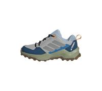 adidas Unisex niños Terrex AX4R Hiking Shoes, Grey Two/Reflective Silver/Glow Blue, 38 2/3 EU