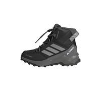 adidas Unisex niños Terrex AX4R Mid Climawarm+ Hiking Shoes Kids, Core Black/Matte Silver/Grey Six, 28 EU