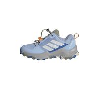 adidas Unisex niños Terrex AX4S Speed Lacing Hiking Shoes Kids, Glow Blue/Chalk White/Grey Two, 34 EU