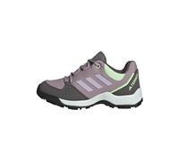 Adidas Unisex niños Terrex Hyperhiker Low Hiking Shoes, Preloved Fig/Silver Dawn/Green Spark, 35 EU