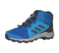 adidas Unisex niños Terrex Mid GORE-TEX Hiking Shoes, Blue Rush / Grey / Turbo, 37 1/3 EU
