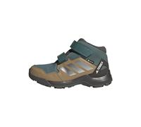 adidas Unisex niños Terrex Skychaser Mid Gore-Tex Hiking Kids Shoes, Preloved Teal/Matte Silver/Cardboard, 38 2/3 EU