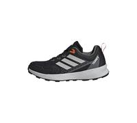 adidas Unisex niños Terrex Tracefinder Trail Running Shoes Junior, Core Black/Grey One/Semi Impact Orange, 38 EU