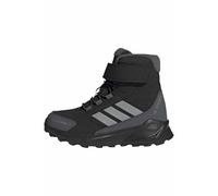 adidas Terrex Trailmaker 2 High Climawarm+ Kids, Zapatos de Senderismo Unisex niños, Core Black/Matte Silver/Grey Six, 30 EU