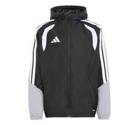 adidas Unisex niños Tiro 26 Competition Kids All Weather Coat, black/light onix/white, 15-16 Years