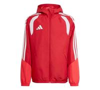 adidas Unisex niños Tiro 26 Competition Kids All Weather Coat, team power red 2/semi lucid red/white, 5-6 Years
