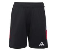 adidas Unisex niños Tiro 26 Essentials Kids Shorts, Black/Power Pink/White, 13-14 Years
