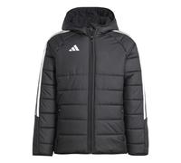 adidas Unisex niños Tiro24 Winter Kids Coat, black/white, 9-10 Years