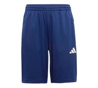 adidas Unisex niños Train Essentials 3-Stripes Short, Dark Blue/White, 9-10 Years