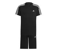 Conjunto de Camiseta y pantalón corto para niños adidas 3-Stripes Essentials Aeroready 9/10 años