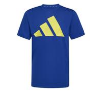 adidas Unisex niños Train Essentials Big Logo Shirt, Team Royal Blue/Pure Lemon, 13-14 Years