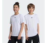 adidas Unisex niños Train Essentials Logo Regular Fit Junior Shirt, White/Black, 11-12 Years