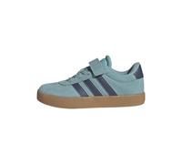 adidas Unisex niños VL Court 3.0 Hook and Loop Shoes Kids, Mint Ton/preloved Ink/Silver Met., 30 EU