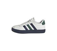 adidas Unisex niños VL Court 3.0 Shoes Kids, Core White/Collegiate Navy/Collegiate Green, 30 EU