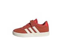 adidas Unisex niños VL Court Shoes, Bright Red/Core White/Off White, 31 EU