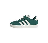 adidas Unisex niños VL Court Shoes, Green/Off White/Gold Metallic, 31 EU