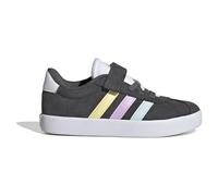 adidas Unisex niños VL Court Shoes, Grey Six/halo Mint/Bliss Lilac, 30 EU