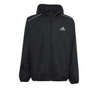 adidas Unisex niños Wind Coat, black/white, 5-6 Years