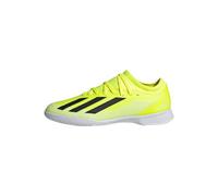 Adidas Unisex niños X Crazyfast League Indoor Boots, Solar Yellow/Core Black/Cloud White, 28 1/2 EU