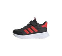 adidas Unisex niños X_PLR Hook and Loop Shoes Kids, Carbon/Bright Red/Cloud White, 28 EU