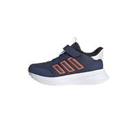 adidas Unisex niños X_PLR Hook and Loop Shoes Kids, Dark Blue/Semi Impact Orange/FTWR White, 34 EU