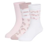 adidas Unisex niños Youth Girls Leo Graphic 3Pp Socks Socks, Dual Lilac/clear pink/white, 4-5 Years