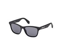 Adidas Unisex OR0069 02A Gafas de sol Inyectado Negro Gris Cuadrada Normal