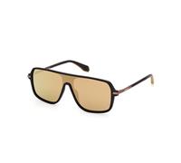 Adidas Unisex OR0100 02G Gafas de sol Inyectado Negro Marrón Máscara Normal Espejo