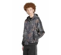 Adidas Unisex Originals Camo Hooded Full-zip Black Talla: M | Sudaderas con Capucha Outlet | Unisex | Negro
