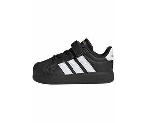 adidas unisex para niños STREETTALK Zapatos Children, Negro Blanco Dorado Metalizado, 21 EU