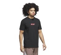 Adidas Unisex Performance Hoops Graphic Tee Black Talla: XL | Camisetas de Seda Outlet | Unisex | Negro