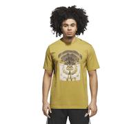 Adidas Unisex Performance Kaleidoscope Hoop Graphic T-shirt Sand Gr Talla: L | Camisetas de Seda Outlet | Unisex | Marrón