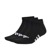 adidas Unisex Performance Light Low Socks 3 Pairs Socks 10.5-12.5 Black / Black