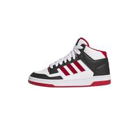 Adidas Unisex Rapid Court Mid Shoes, Core Black/Team Power Red 2/FTWR White, 10 UK
