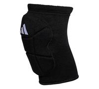 adidas Rodillera unisex Elite para voleibol, color negro/blanco, talla L